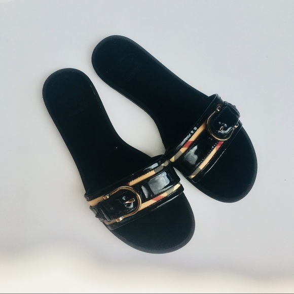 burberry slides sale